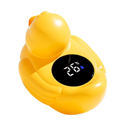 Baabyy Thermomètre De Bain Canard – Jauge Numérique De Température De L'eau, Jouet De Flottante | Affichage Imperméable De Mètre De Température De...