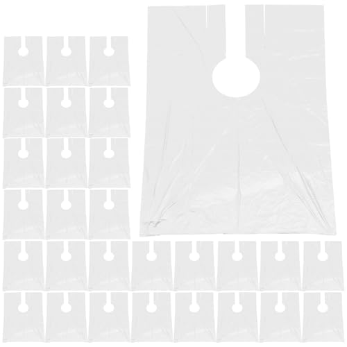 Angoily 100 Einweg Friseurumhänge Transparent Leichtgewichtiger...