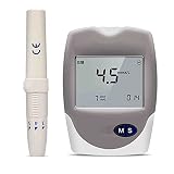 CZWNB Einfach zu Bedienender Multifunktionstester, 3 in 1 Blutlipid, Blutzucker- und Cholesterin-Tester Haushalt 20 Stück Cholesterinsteststreifen