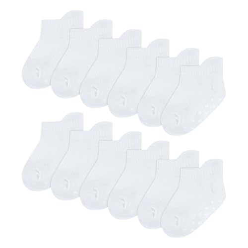 Image of Huggies 12-Pack Lightweight Ankle Gripper Socks