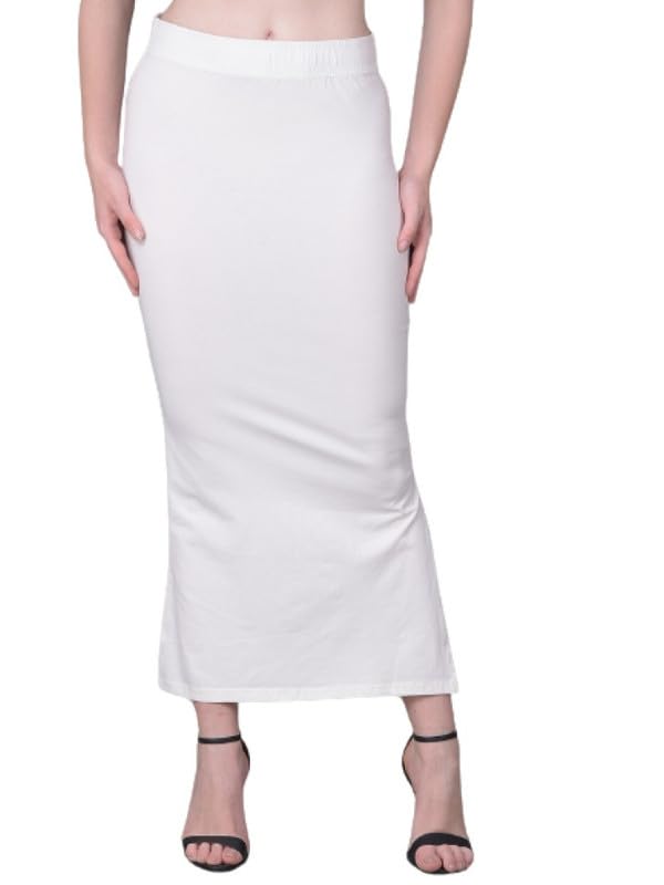 Image of Comfort Lady Women Cotton Blend Saree Shapewear /Saree Shapers Underskirt /Saree Petticoat