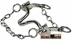 Freio Inox Para Cavalo Agua Choca Leve Livre De Ferrugem