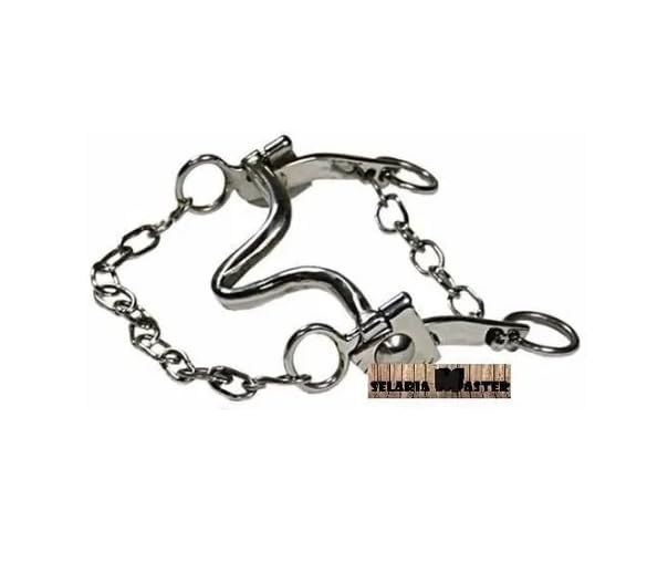 Freio Inox Para Cavalo Agua Choca Leve Livre De Ferrugem