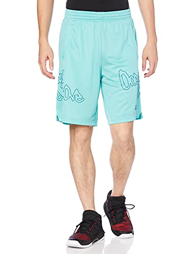 ハーフパンツ ショーツ 速乾 ドライ グラフィックプリント 練習着 バスケットボール プラクティス パンツ C3-MB520 メンズ オーシャン S