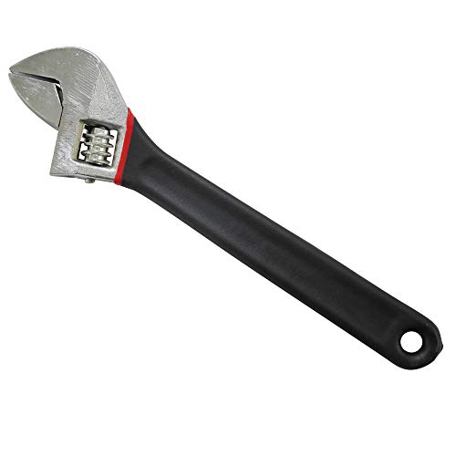SuperGift.com 12" Adjustable Wrench with Soft Grip Handle, Extra Wide Adjustable Spanner, Precise Jaw Design Grips Tight, Plumbing Wrench, Hand Tools (12Inch Wrench Adjustable with Rubber Handles) 2 SuperGift.com 12" Adjustable Wrench with Soft Grip Handle, Extra Wide Adjustable Spanner, Precise Jaw Design Grips Tight, Plumbing Wrench, Hand Tools (12Inch Wrench Adjustable with Rubber Handles) - Image 2