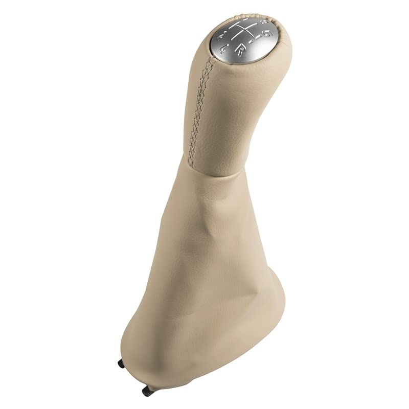 Funda De Cuero Para Pomo De Palanca De Cambios Renault Laguna 3 (2007-2015) - Negra, Fácil Instalación, Estilo Elegante