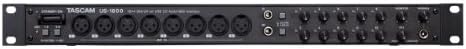 Tascam US-1800 USB Audio Interface with XLR and Instrument Cables Bundle