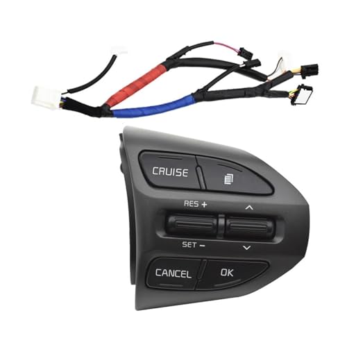 Touches remplacement boutons volant voiture Kia réglage vitesse