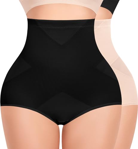 Image of Werena Tummy Control Shapewear for Women Shaping Panties Underwear High Waisted Cincher Body Shaper Slimming Panty Girdle