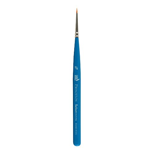 PRINCETON ARTIST BRUSH CO. Select Series 3750, Paint for Acrylic, Watercolor and Oil, Round, 12/0