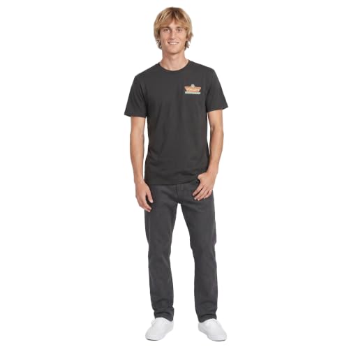 Image of Volcom Men's Solver Stretch Denim Jeans-Modern Fit Pant