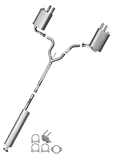 Exhaust Cat Back Kit Fits 2004-2008 Maxima 3.5L V6 Muffler Resonator #TOP5