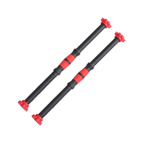 TOYANDONA 50cm Dumbbell Bars Dumbbell Handles Set Locking Collars for Barbell Exercise Equipment Random