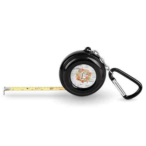 Cinta métrica de bolsillo floral personalizada 6 pies miniatura 1
