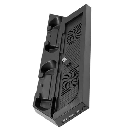Base enfriadora multifuncional con ventiladores y puerto USB miniatura 7