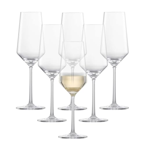 Schott Zwiesel Tritan Crystal Glass Pure Stemware Collection Champagne Flute 7.1-Ounce Set of 6 26.112415