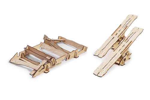 Basic KIT of 2 Obstacles for RC Crawler Park Course 1/24 & 1/18 Scale