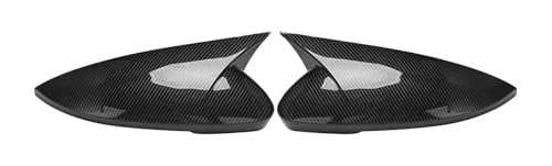 Boîtier rétroviseur pour Octavia 2021-2023 coque noire de protection d'aile latérale de voiture