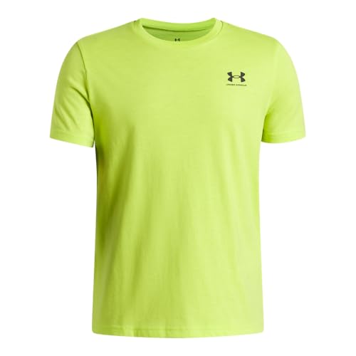 Image of Under Armour Kids Sportstyle Left Chest Short Sleeve T-Shirt (Big Kid)