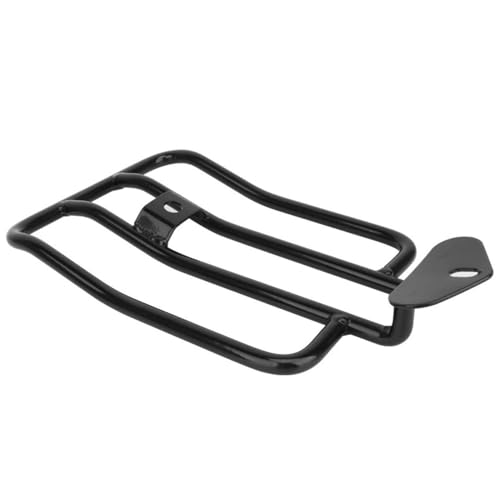 Porte-bagages métal noir brillant Sportster Iron 883 XL 1200