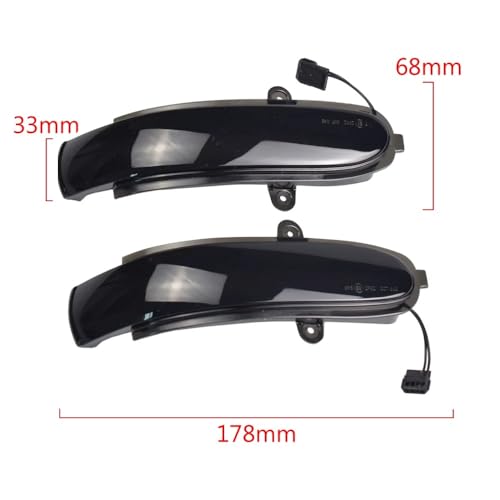 Clignotant dynamique LED pour rétroviseur Benz Classe E W211 S211