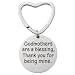 Infinity Collection Godmother Gift, Godmother Keychain, Godmother Jewelry for Godmothers