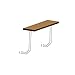 John Boos L045-OS Steam Table Cutting Board, 8" W X 72" L, 1-1/4"