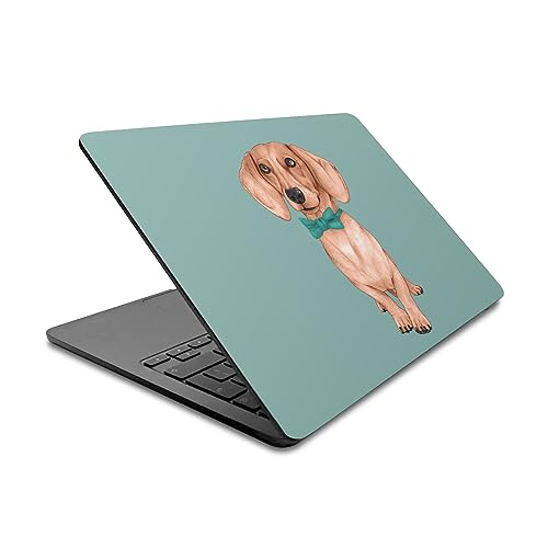 Autocollant vinyle MacBook Air 13.6 A2681 Barruf Teckel Head Case Designs