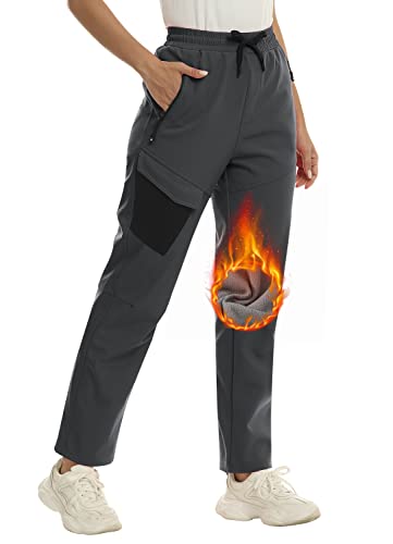 Pantalon de ski femme imperméable contre le froid intense et l'humidité des pistes de ski