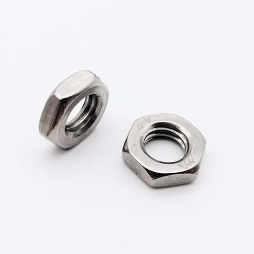 t@XjOibg 5/50  DIN439 GB6172 304 XeX|ZpZp^ibgWibg M2 M2.5 M3 M4 M5 M6 M8 M10 M12 M14 M16 lW{g(50pcs M2.5)