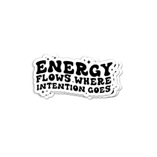 Energy Flows Vinyl Sticker