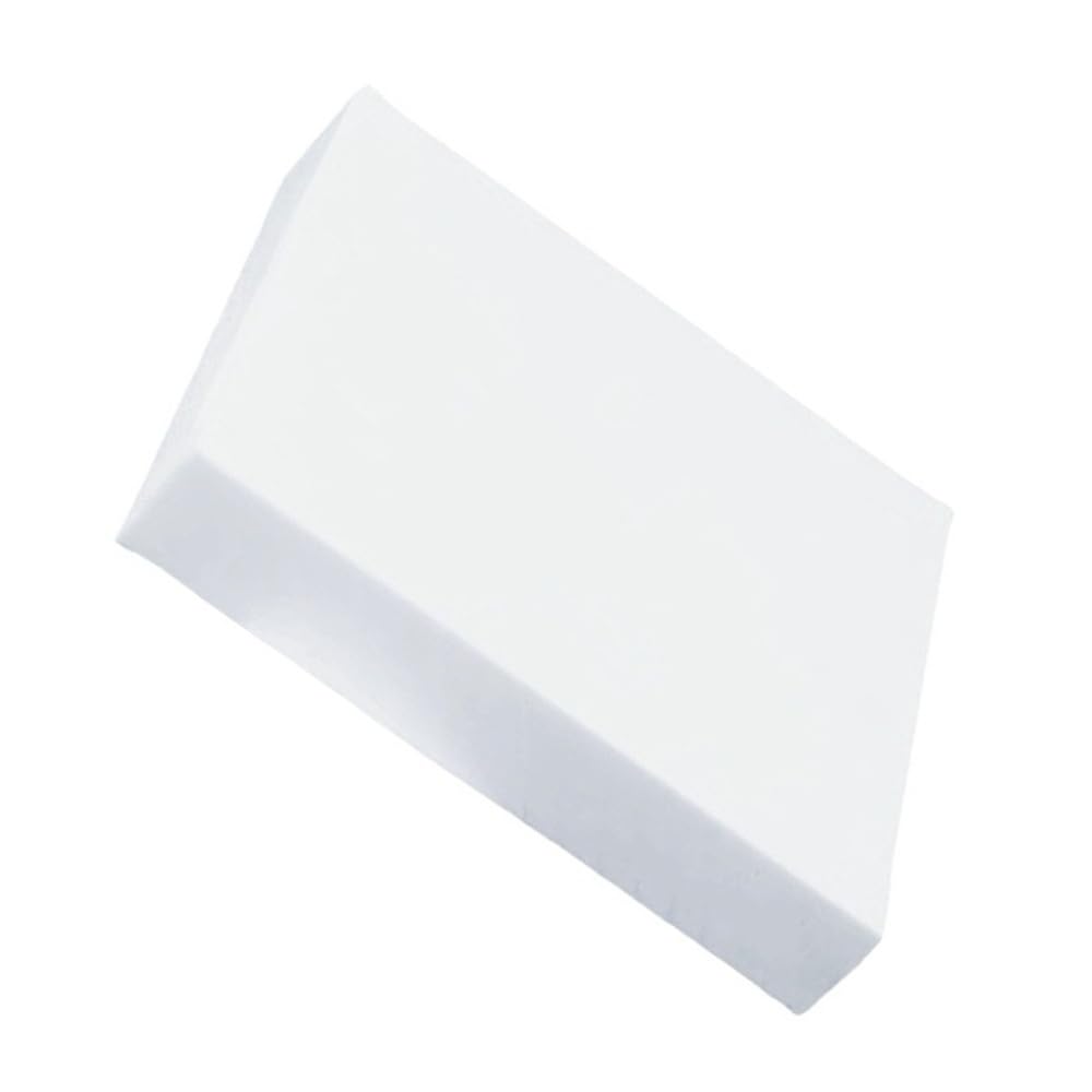 1 Stück PTFE-Platte, weißer Block, Polytef-Platte, hohe Druckfestigkeit, quadratische Dekorationsplatte, Breite 100–150 mm(100 * 100 * 5MM)
