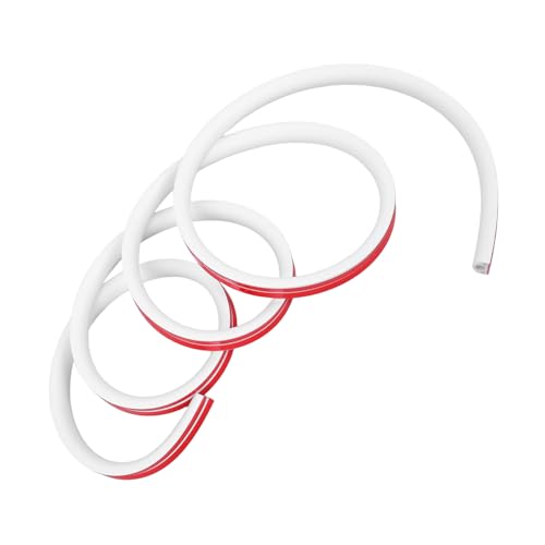 UTHCLO Canaleta Autoadhesiva para Cables Flexible de PVC Metros Protector de Cables para Suelo y Pared Cubre para Uso Interior y Exterior