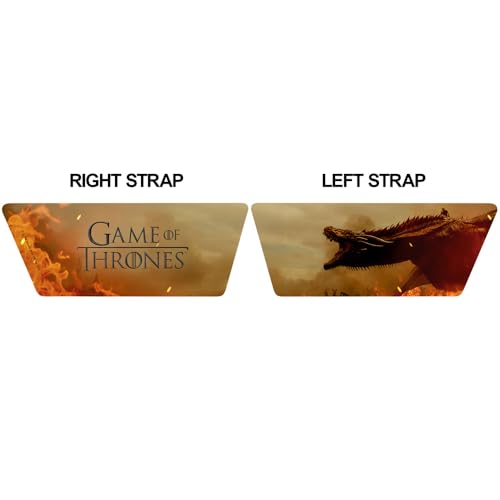 Popfunk Game of Thrones Targaryen Dragon Unisex Adult Slides Sandals Officially Licensed Hypd Slydr Switch™2