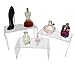 Price comparison product image Large Clear Acrylic Display Plinths Retail Display Set of 3 (G140)