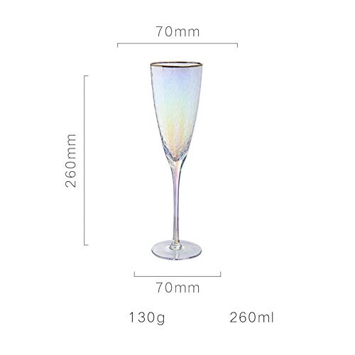 Fantasía Magia Color Licor Copa Copas Champán Flautas Exclusivo Restaurante Banquete Dulce Vino tinto Bebida Vaso Grace Rum Cup-2_x_Champagne_Glass