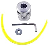 Compatible con marcas still, husqvarna y garland; válido para hilo de hasta 4 mm, cuadrado, estrella y redondo