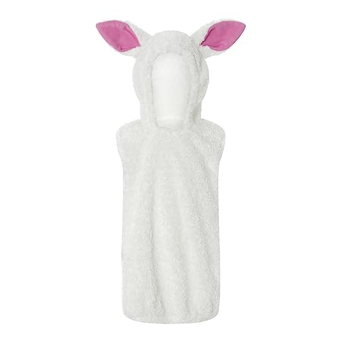 Disfraz infantil de oveja unisex con chaleco y capucha miniatura 5