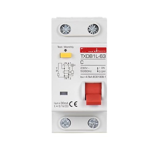 Disjoncteur à courant résiduel Type AC pour sécuriser la recharge de véhicule électrique 60A