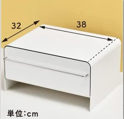 ススタイル ピュアホワイト カフ/引き出しタイプ パンケース 食パン 収納 おしゃれ スチール製 カームグレー