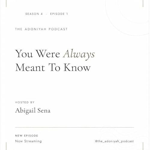 You Were Always Meant To Know