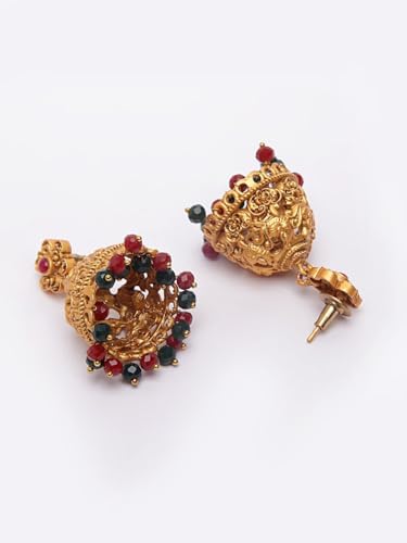 Joyas Radhe Krishna chapadas en oro que celebran tu esencia 6