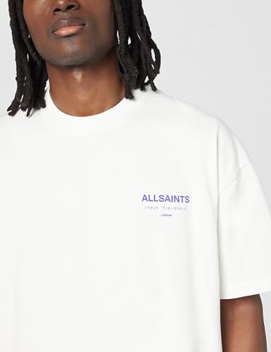 Image of AllSaints Men's Underground Oversized Short Sleeve Crew Neck Shirt