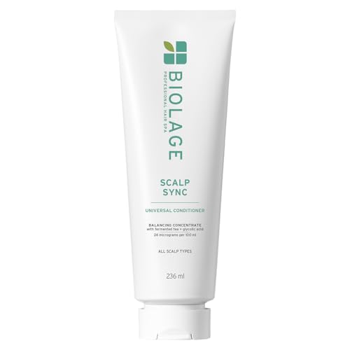 Image of Biolage Scalp Sync Universal Conditioner for Soothed and Hydrated Scalp with Fermented Tea and Glycolic Acid for 72HR Soothed and Hydrated Scalp for Women and Men Vegan and Cruelty-Free​
