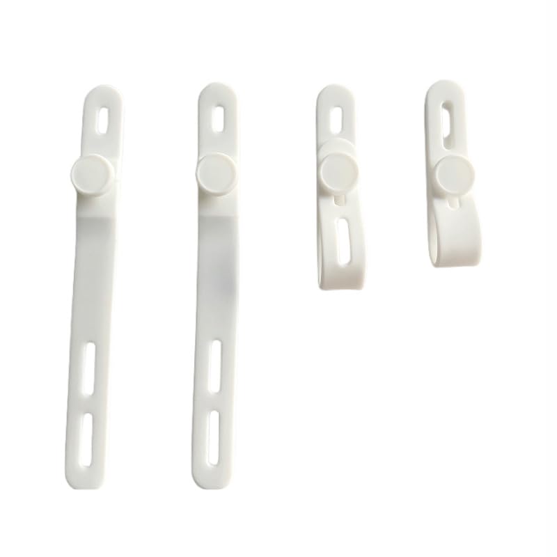 Juego de cuatro organizadores de cables de silicona ajustables, bridas de almacenamiento de cables de datos, enrollador de cables de auriculares reparador de cables