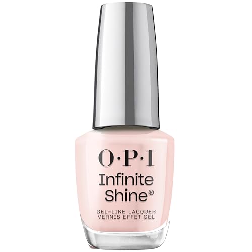 OPI Infinite Shine Nail Polish - Pompeii Purple - Gel Like & Long Lasting Crimson Pink Nail Polish - with Pre-Cured Gel Technology & OPI Pro-Wide Brush (15ml)