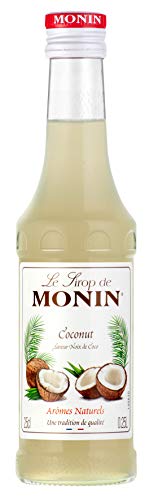 MONIN Sirop de Coco pour Café, Cappuccino et Chocolat Chaud - Arômes Naturels - 25cl