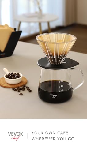 VEVOK CHEF Máquina de café derramada