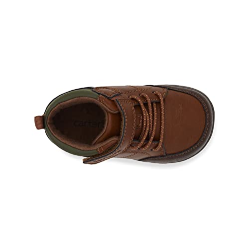 Carter's Every Step Baby Boys Luca-Bp First Walker Shoe, Brown, 3 Infant #TOP3