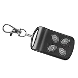 TOBBOMEY Telecomando Garage Mhz Portachiavi Controllo Senza Chiave per Porte Garage e Tapparelle Tasti Compatto e Leggero per Uso Quotidiano
